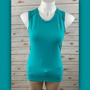 Under Armour Sleeveless turquoise & Grey Top